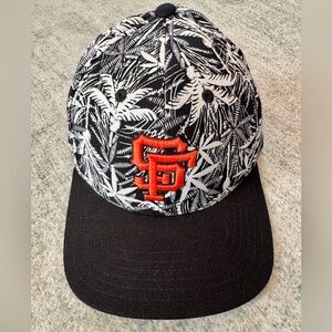 Unique American Needle Tropical Floral Giants Cap